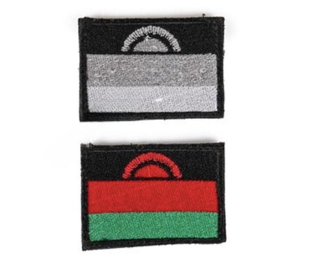 Bushveldt Badge Flags: Set of 2.  Large. Malawi