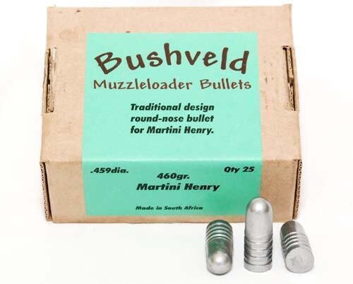 Bushveldt Martini Henry Rifle Bullet .459 460gr x25