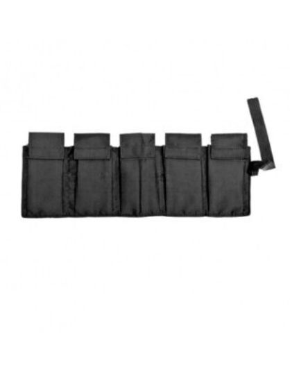 Light Bandolier for 10 Round Stripper or En-Bloc clips: Black