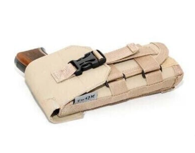 Bushveldt Left Hand Universal Field Holster with Cover Flap Sand/Khaki