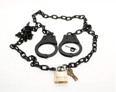 Republic Arms Model 76 Belly Chain Handcuffs Republic Arms Model 76 Belly Chain Handcuffs
