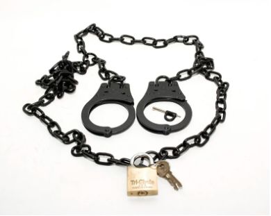 Republic Arms Model 76 Belly Chain Handcuffs