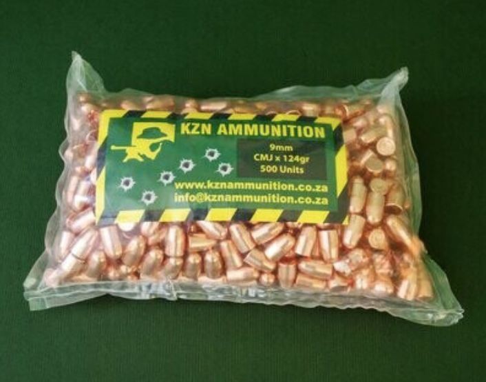 KZN AMMO 138gr 7.92 CMJ Bullets Pack of 50 bullet