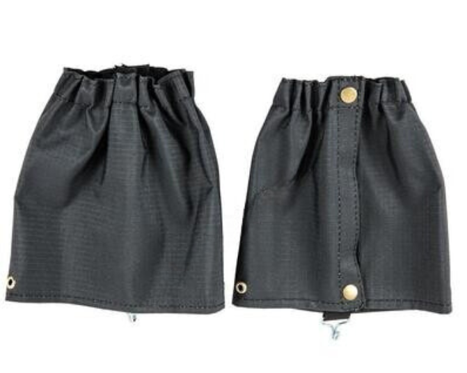 Bushveldt Ankle Gaiters : Black Bushveldt Ankle Gaiters : Black