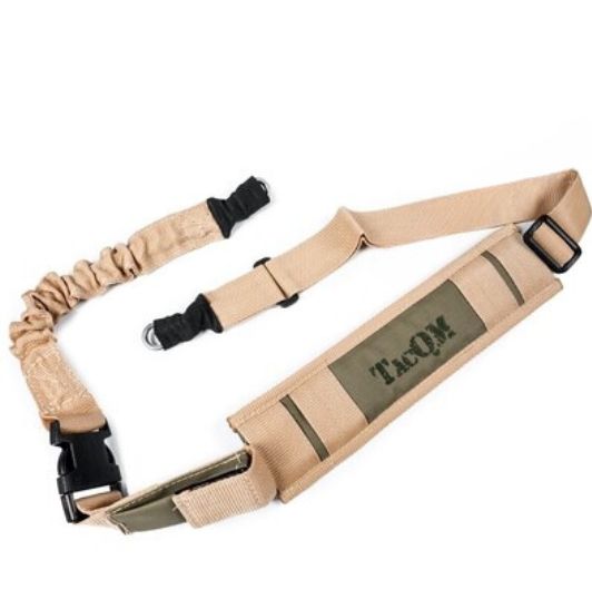 Bushveldt 1-2 Point Sling Version 2 Green with Khaki Trim