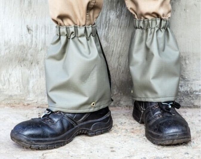 Bushveldt Ankle Gaiters: Olive Green