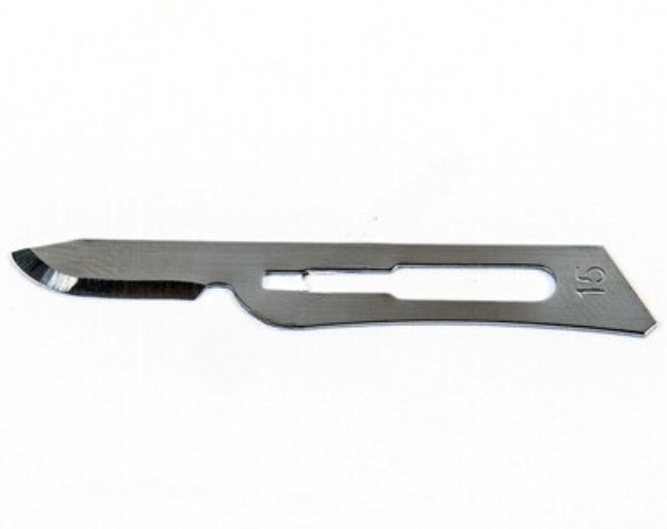 Scalpel Blades/ Surgical Blades No 15 (Pack of 10)