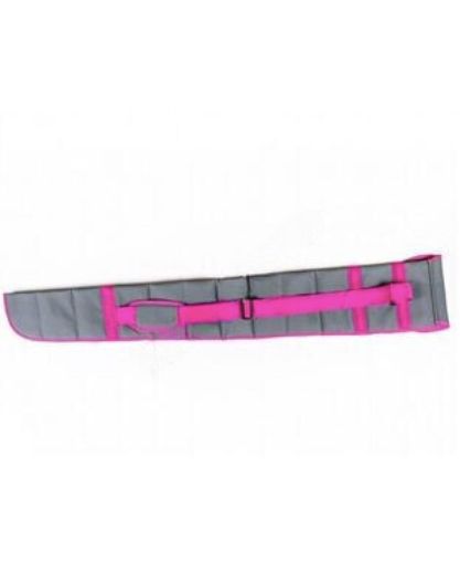 Bushveldt Rifle/Shotgun Sleeve Grey with Pink Trim