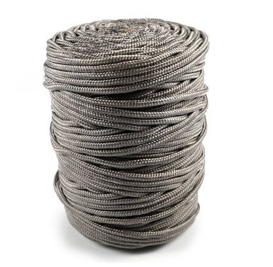 Round Braid 5mm x 100m Grey