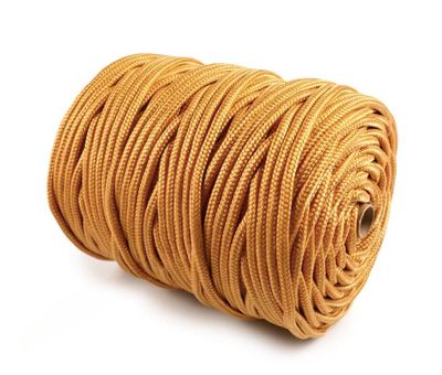 Round Braid 5mm x 100m Gold
