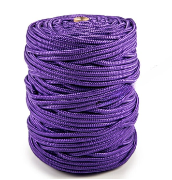 Round Braid 5mm x 100m Purple