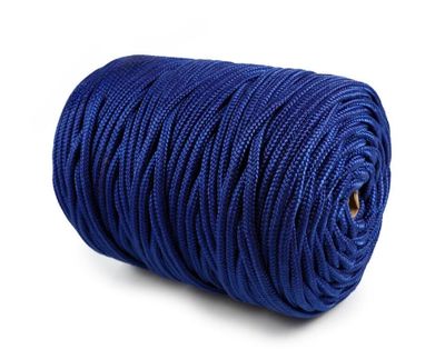 Round Braid 5mm x 100m Royal Blue