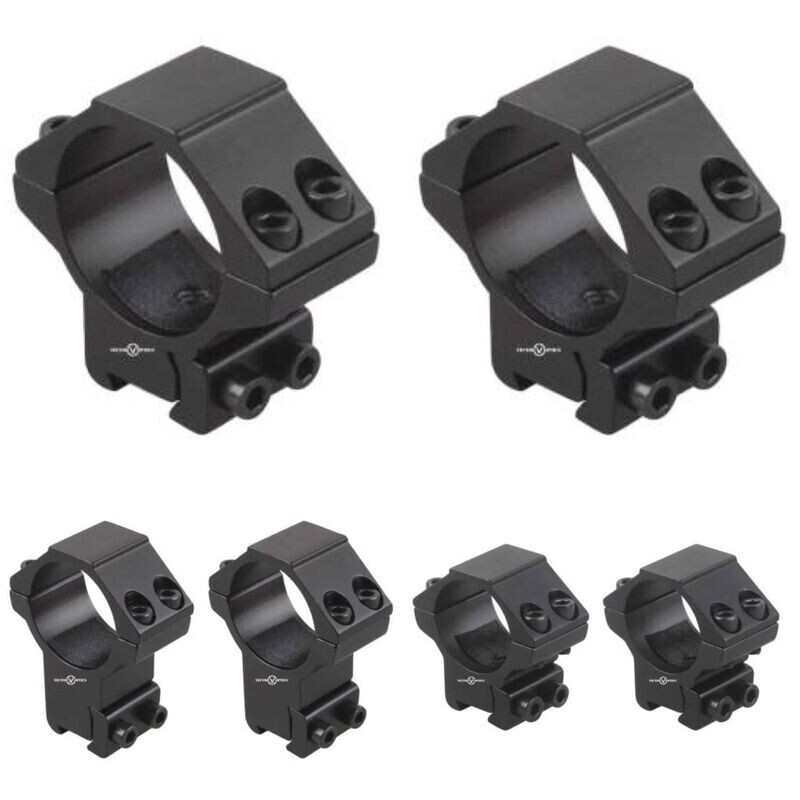 Vector Optics Scot -53M 25.4MM Dovetail Rings: Low Vector Optics Scot -53M 25.4MM Dovetail Rings: Low