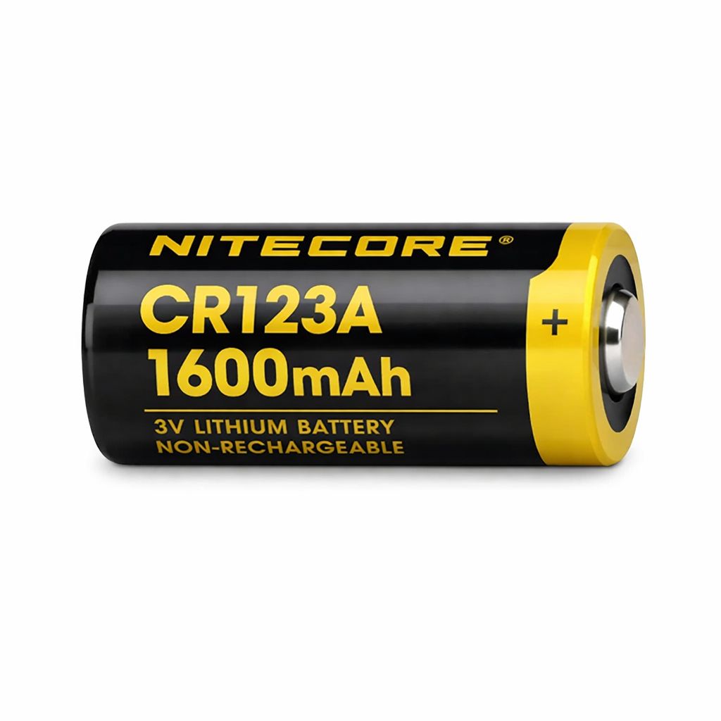 NiteCore CR123 Non-Rechargeable Battery 1600mAh