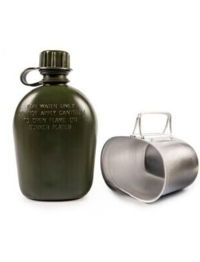 Fire Bucket for 1L Water Bottle