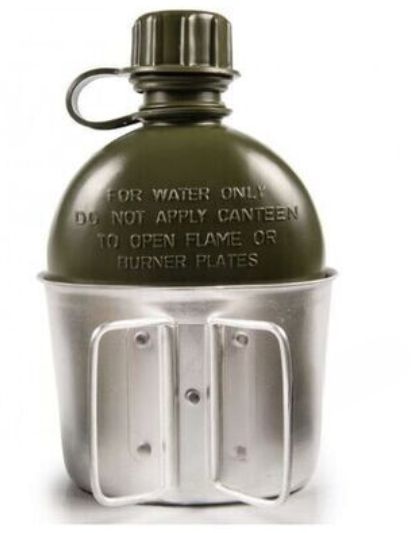 Fire Bucket for 1L Water Bottle