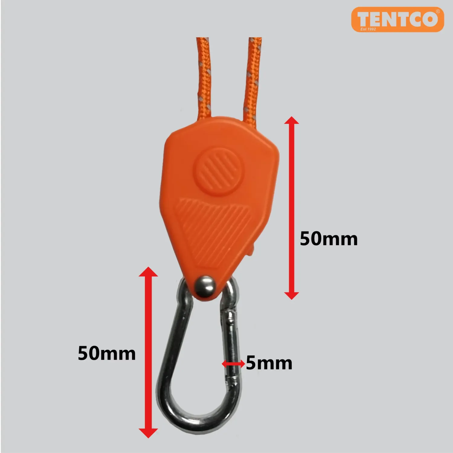 Ezi-Guy Rope Pulley & Ratchet Orange