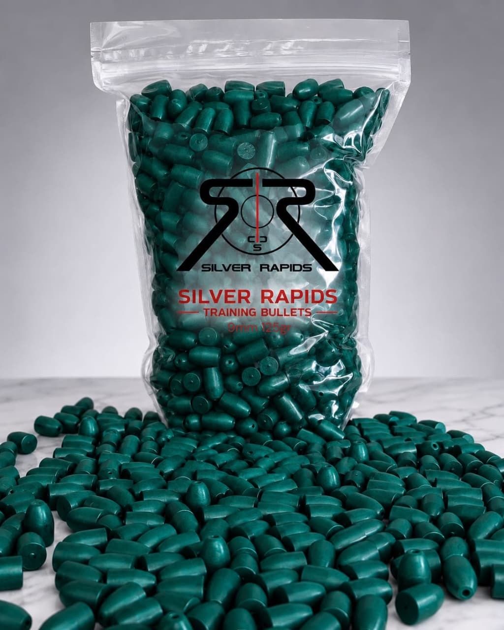 Silver Rapids RN PBJ Training 9mm - 125gr 100pack Silver Rapids RN PBJ Training 9mm - 125gr 100pack