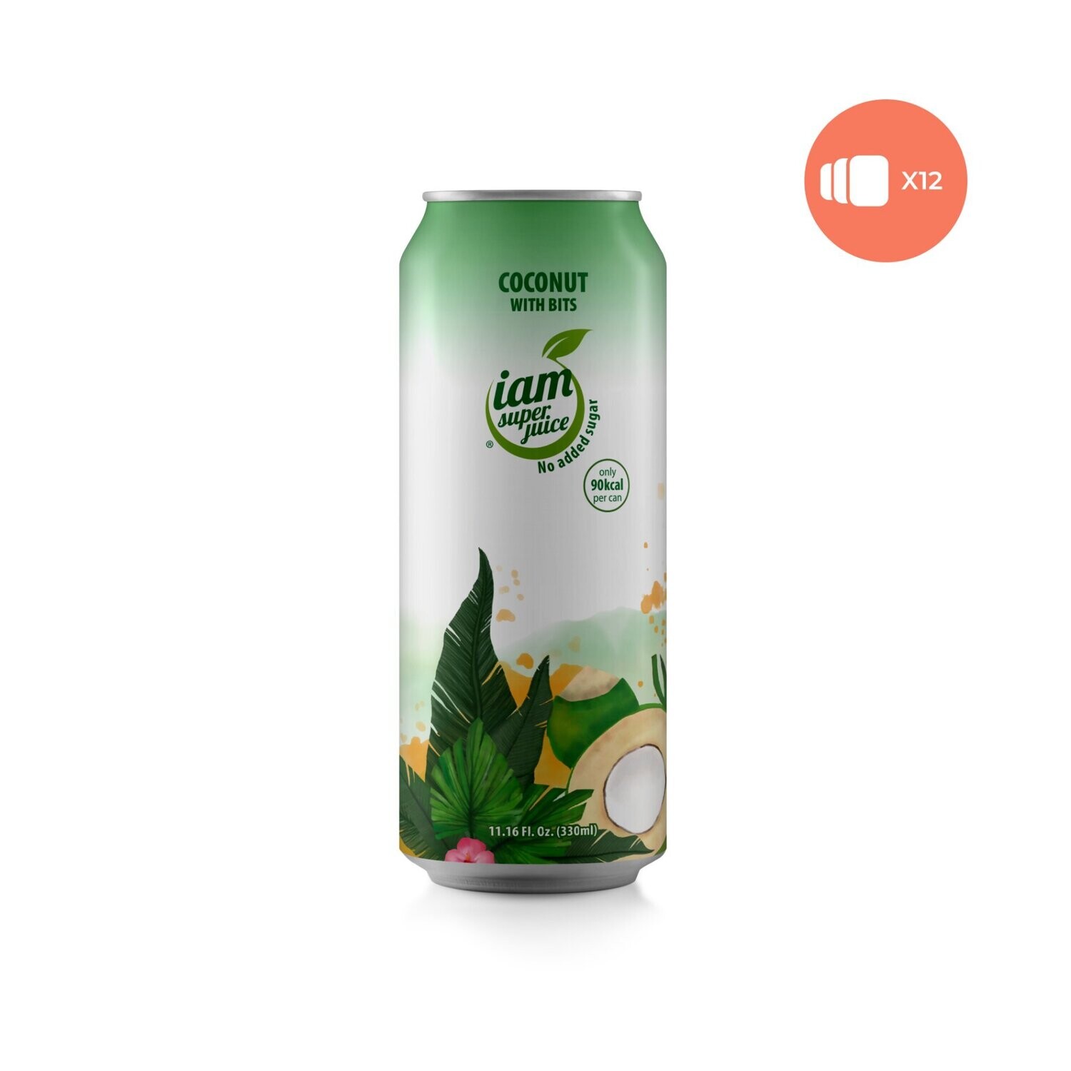 I Am Super Juice - Coconut 12 x 0,33l