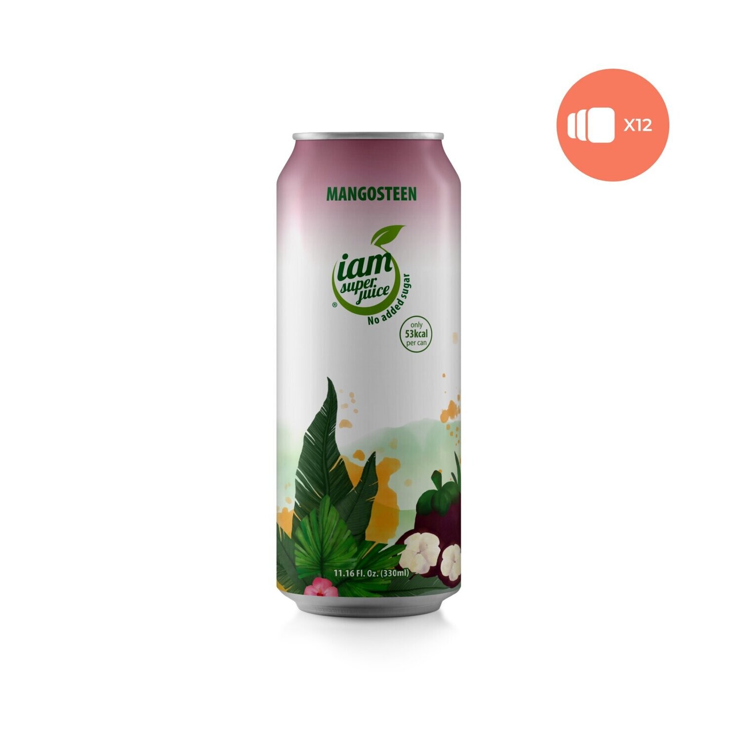 I Am Super Juice - Mangosteen 12 x 0,33l