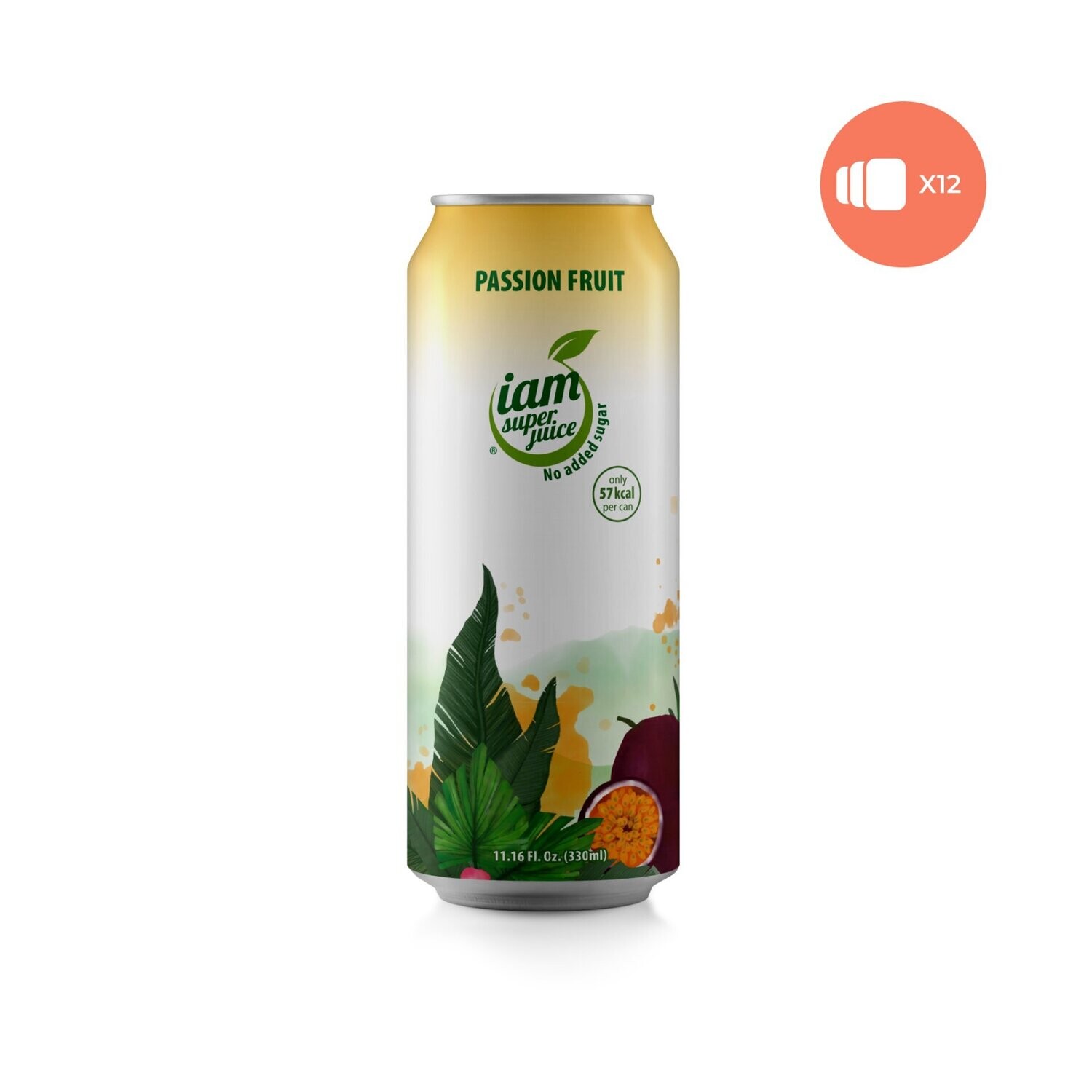 I Am Super Juice - Passion Fruit 12 x 0,33l
