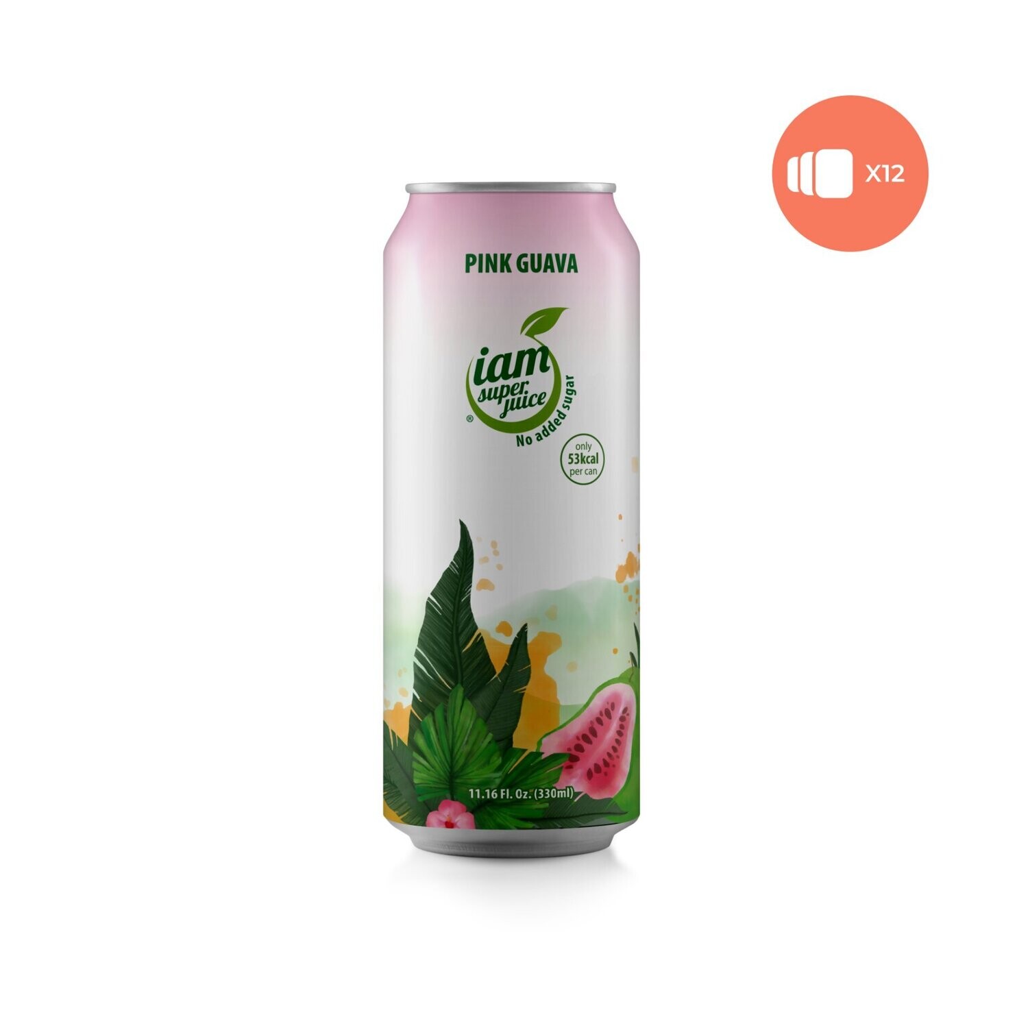 I Am Super Juice - Pink Guava 12 x 0,33l