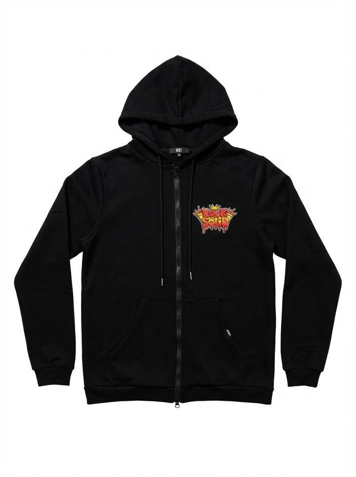 Rock Solid Tracksuit Black