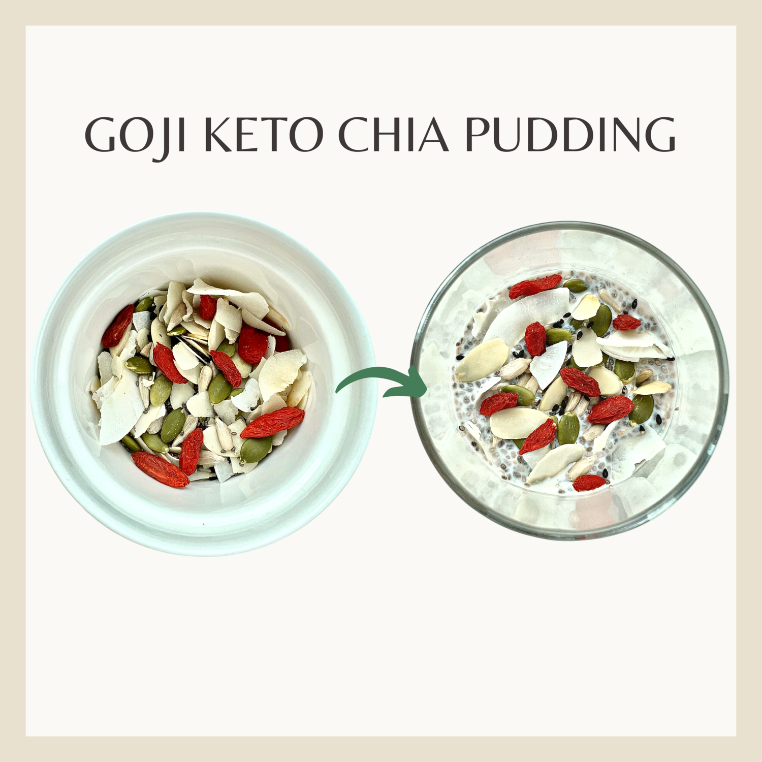 Goji Keto Chia Pudding