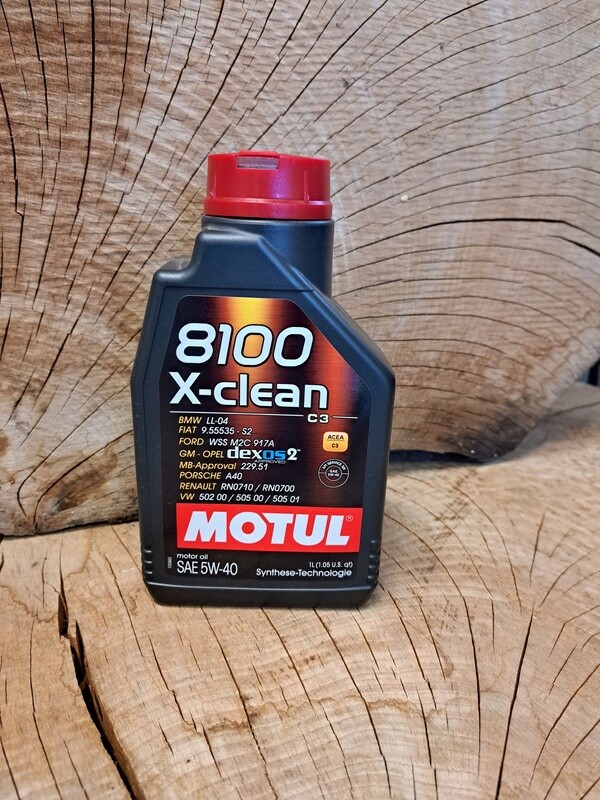 MOTUL ÖL 5W-40 X-CLEAN 8100    |  1000ml | 109227