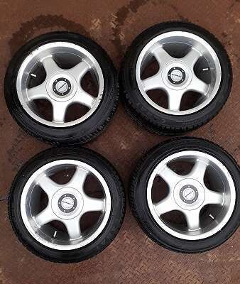 1 Satz MITSUBISHI, FORD, MAZDA, HYUNDAI, etc. Alufelgen inkl. Sommerreifen , ET30 , 9Jx16 , LK:5x120 GEBRAUCHT