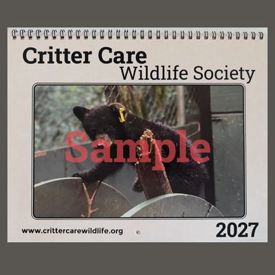 2027 Critter Care Calendar