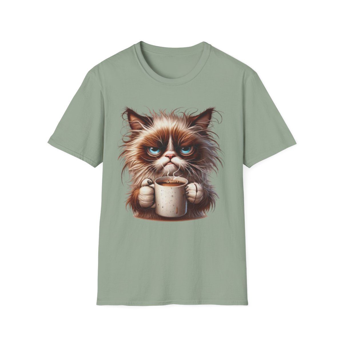 Grumpy Cat Coffee Lover T-Shirt, 