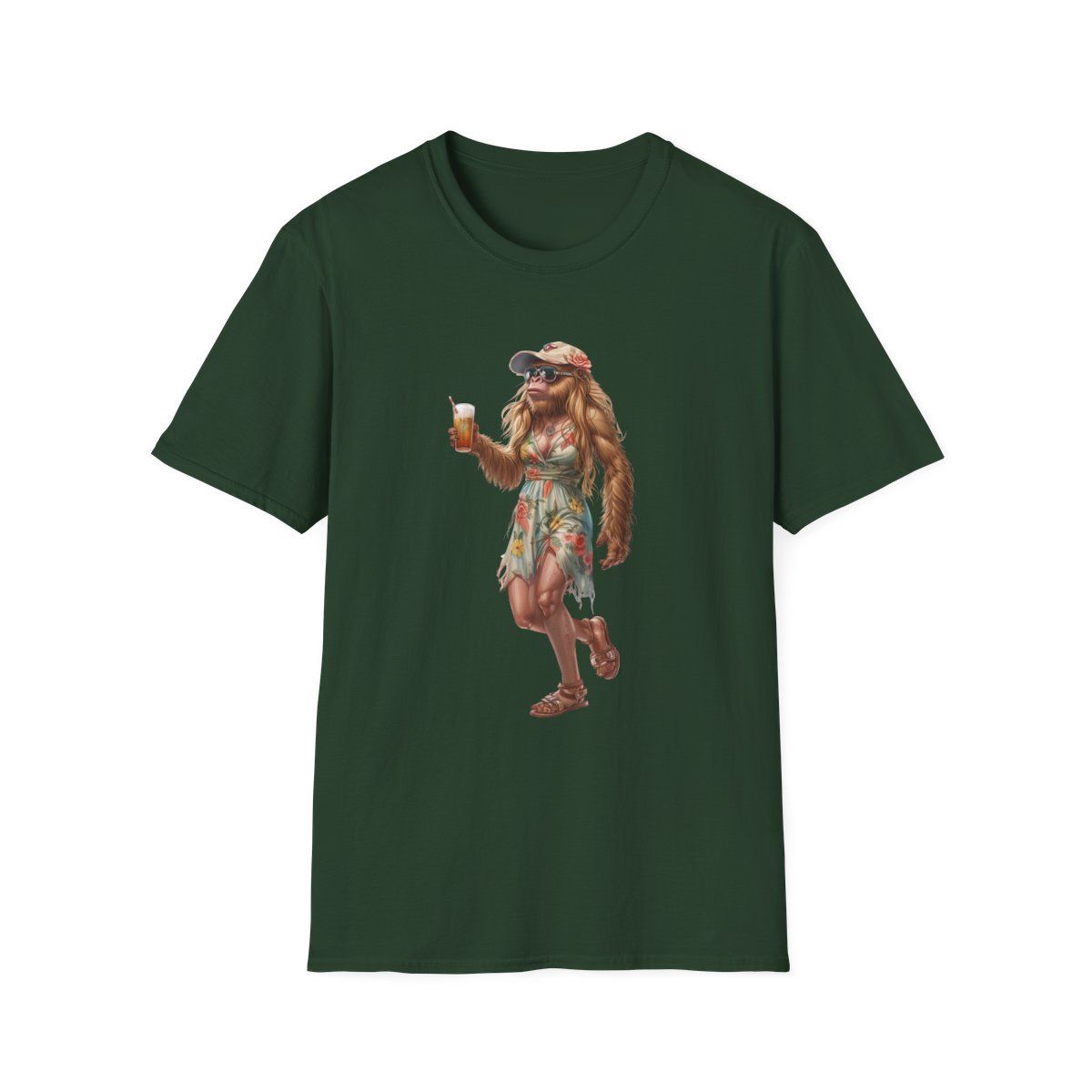 Tropical Vibes T-Shirt, Casual Summer Tee, Unisex Graphic Shirt, Beach Day Outfit, Fun Gift for Vacation Lovers