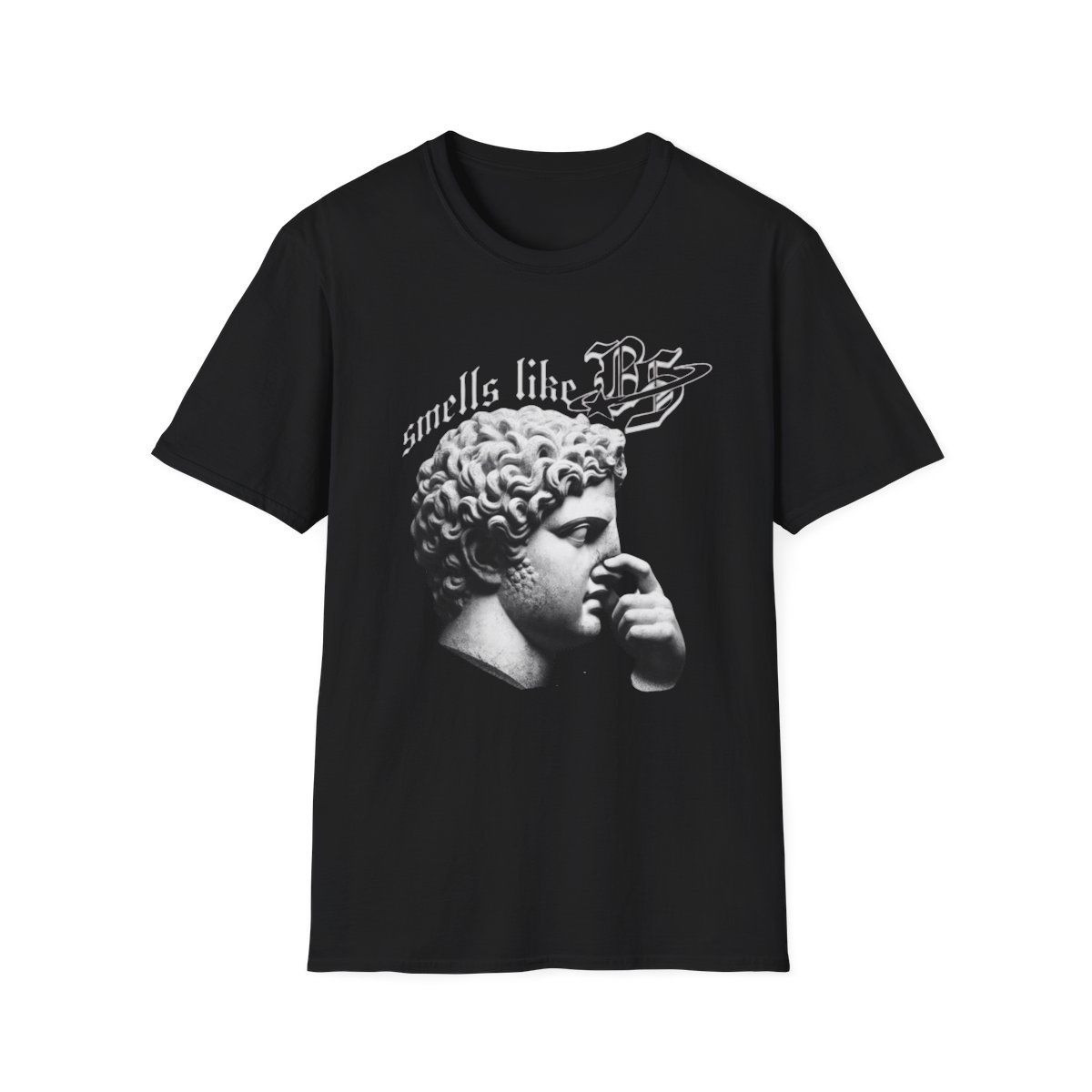 Artistic Unisex T-Shirt with Vintage Sculpture Design 