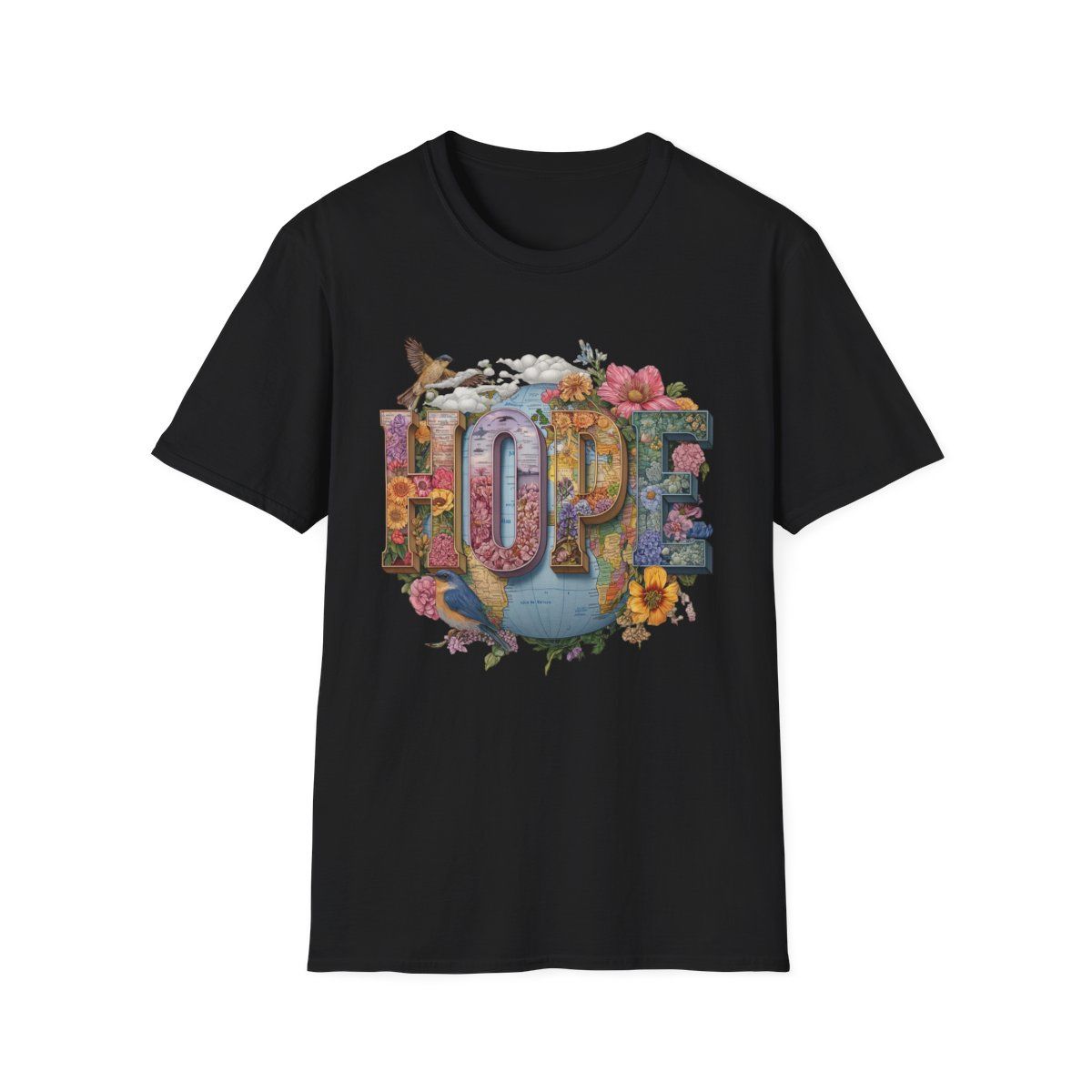Hopeful Vibes Unisex Softstyle T-Shirt - Inspirational Tee for Everyday Wear, Gift for Friends, Motivational Apparel, Uplifting [...]