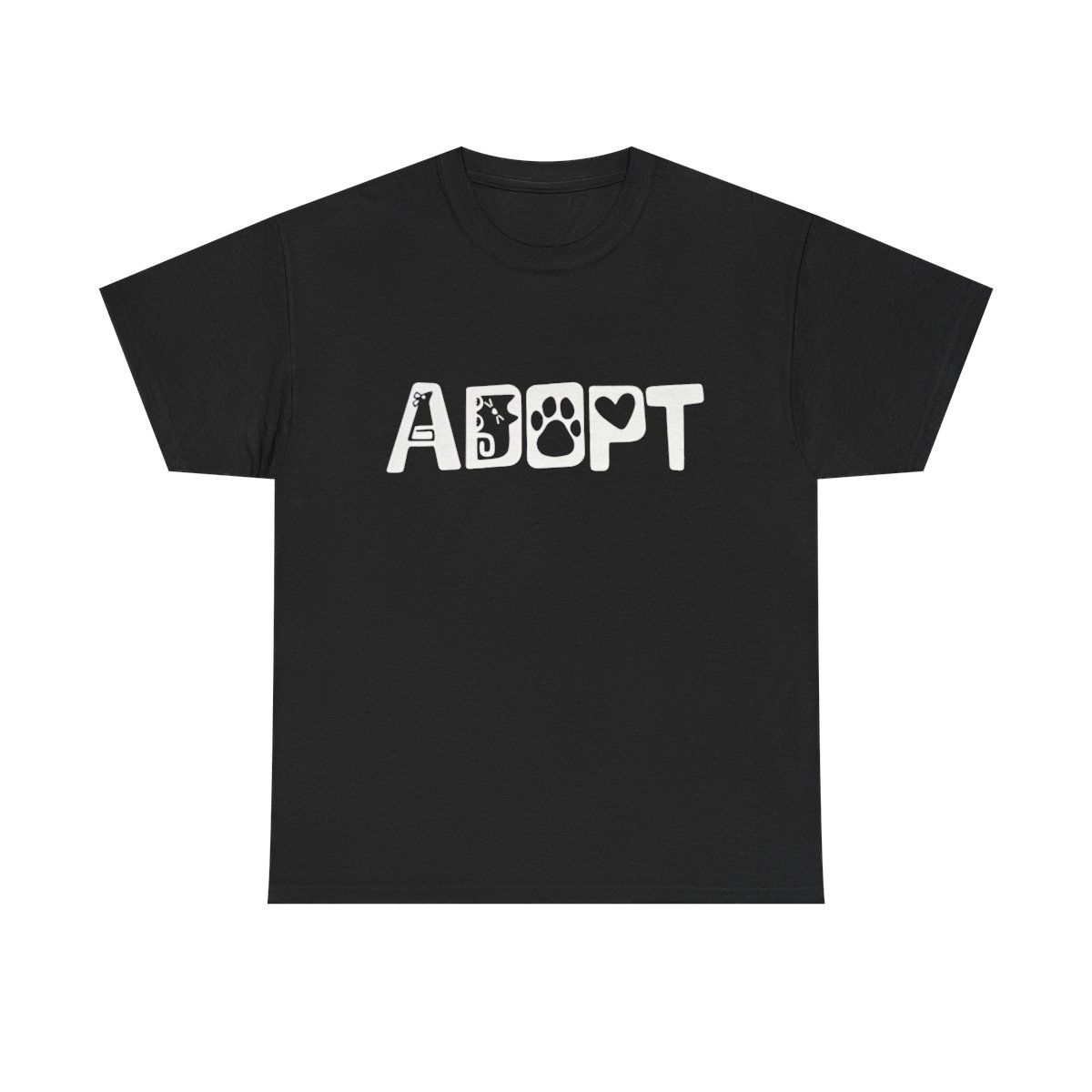 Adopt Pet Lover Unisex Heavy Cotton Tee - Animal Rescue Shirt