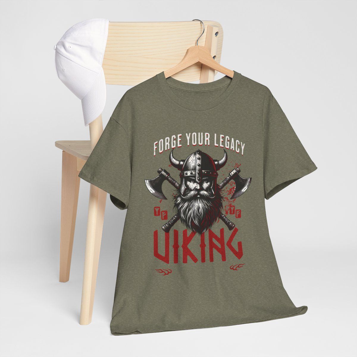 Viking Legacy Bold Norse Warrior Design