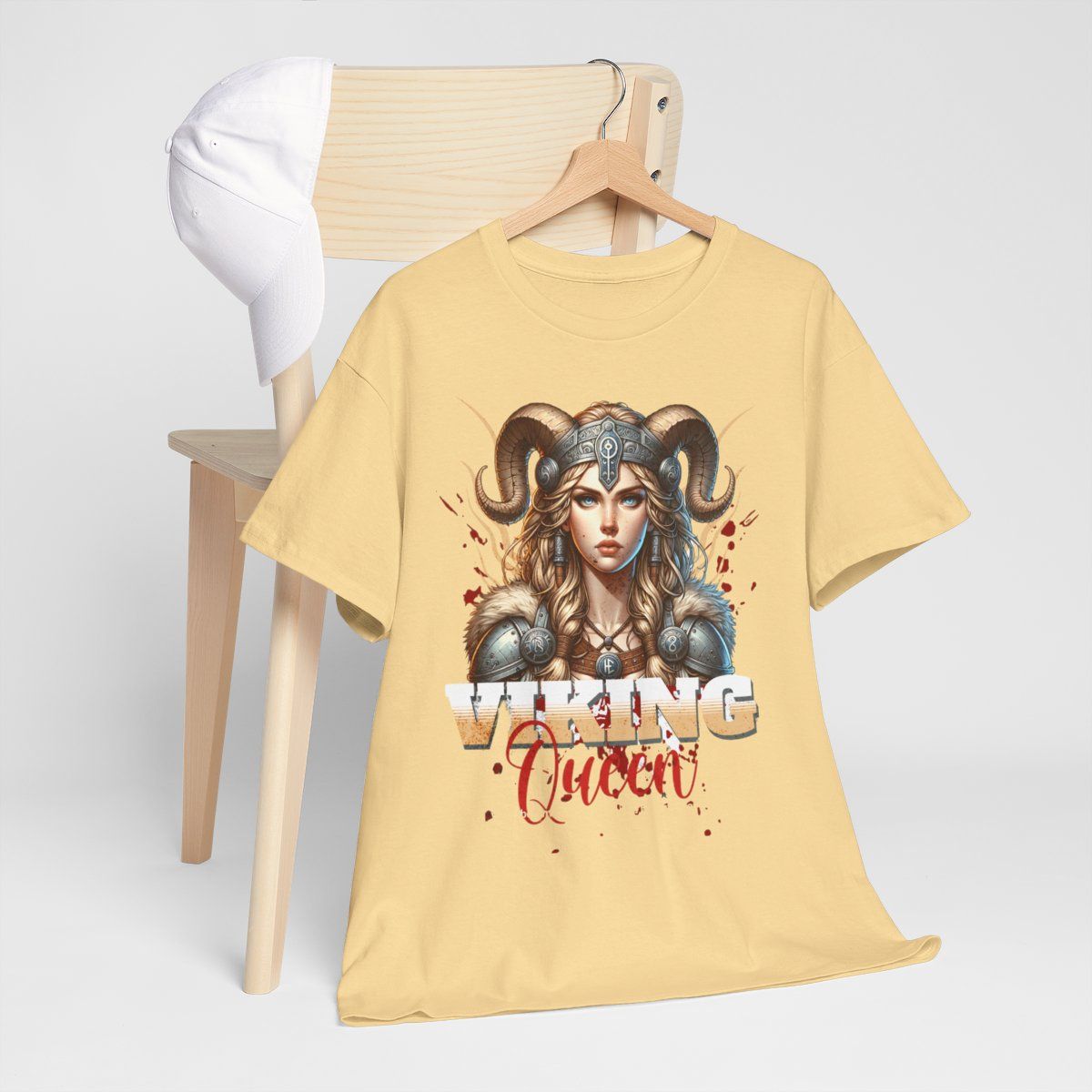 Viking Queen Fierce Graphic T-Shirt for Strong Women