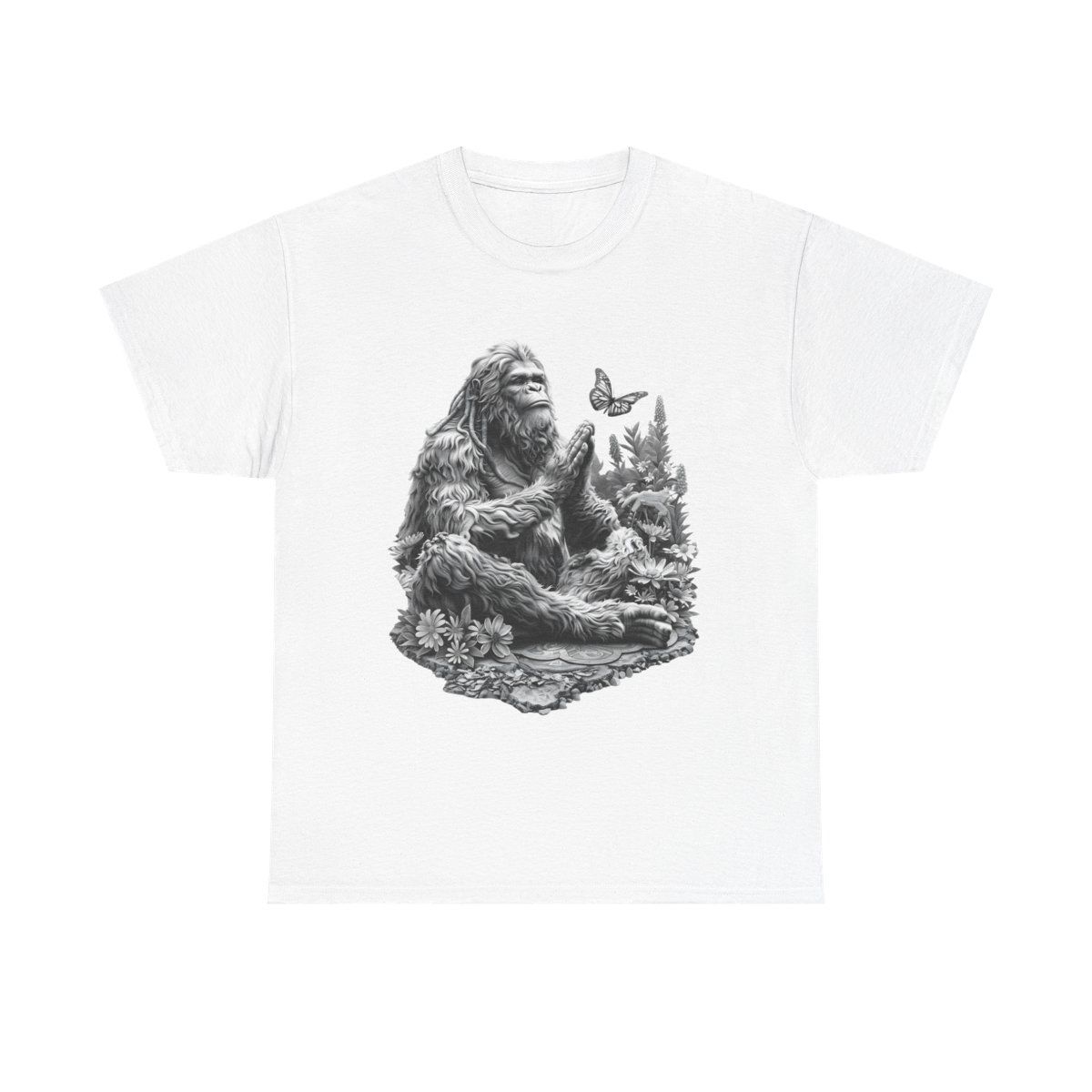Bigfoot Nature T-Shirt, , Colors: White, Sizes: S