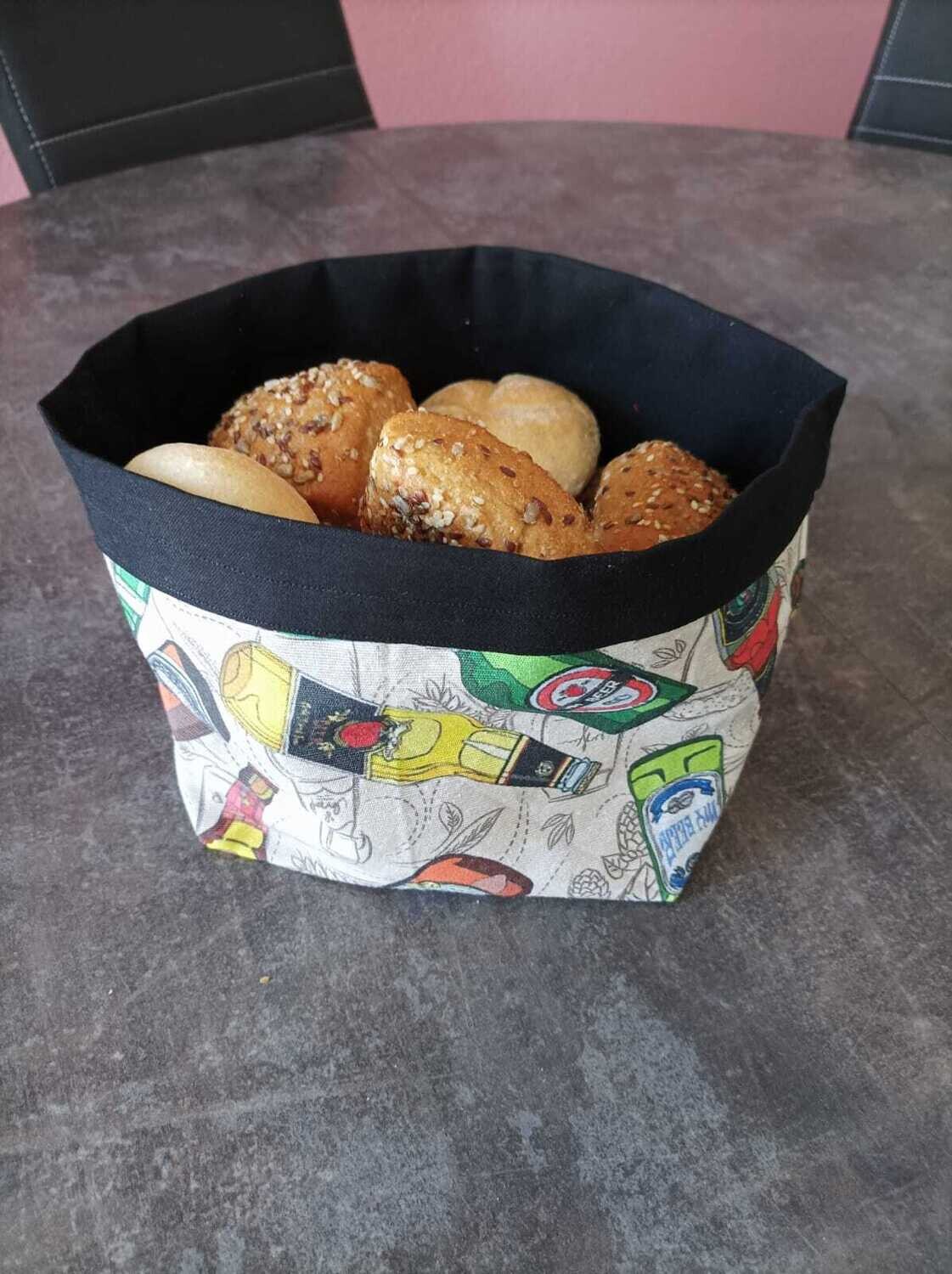 Brotkorb mit Biermotiven