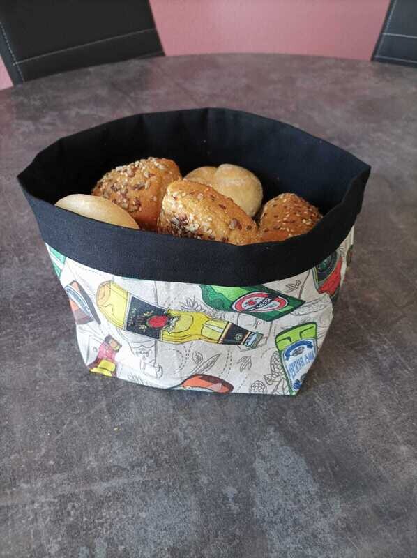 Brotkorb mit Biermotiven