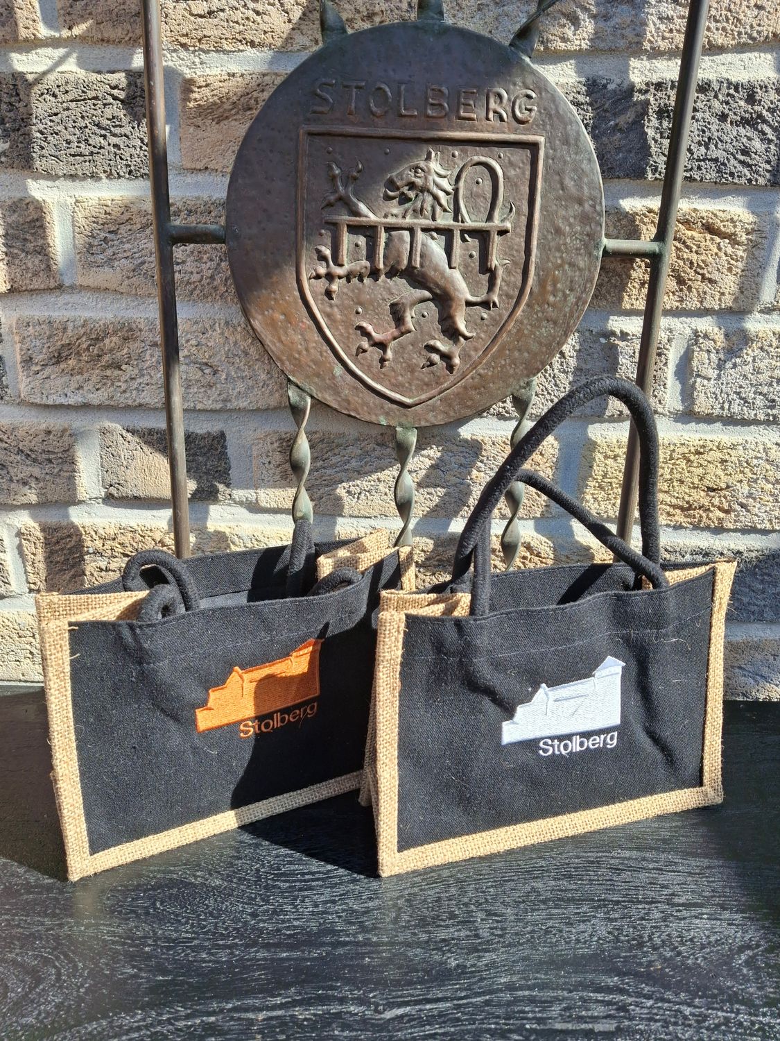Jutetasche klein