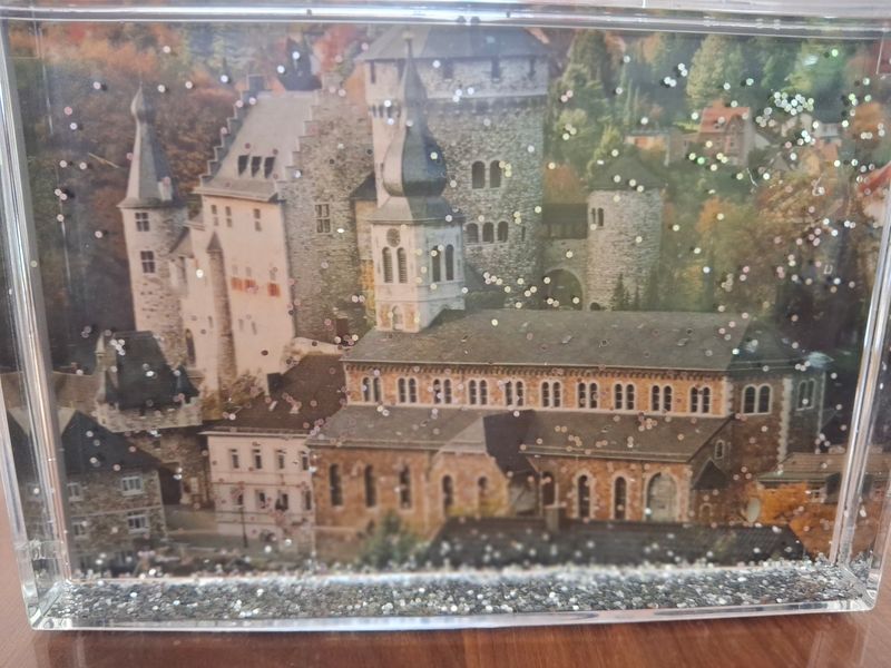 Acrylfoto Glitzer