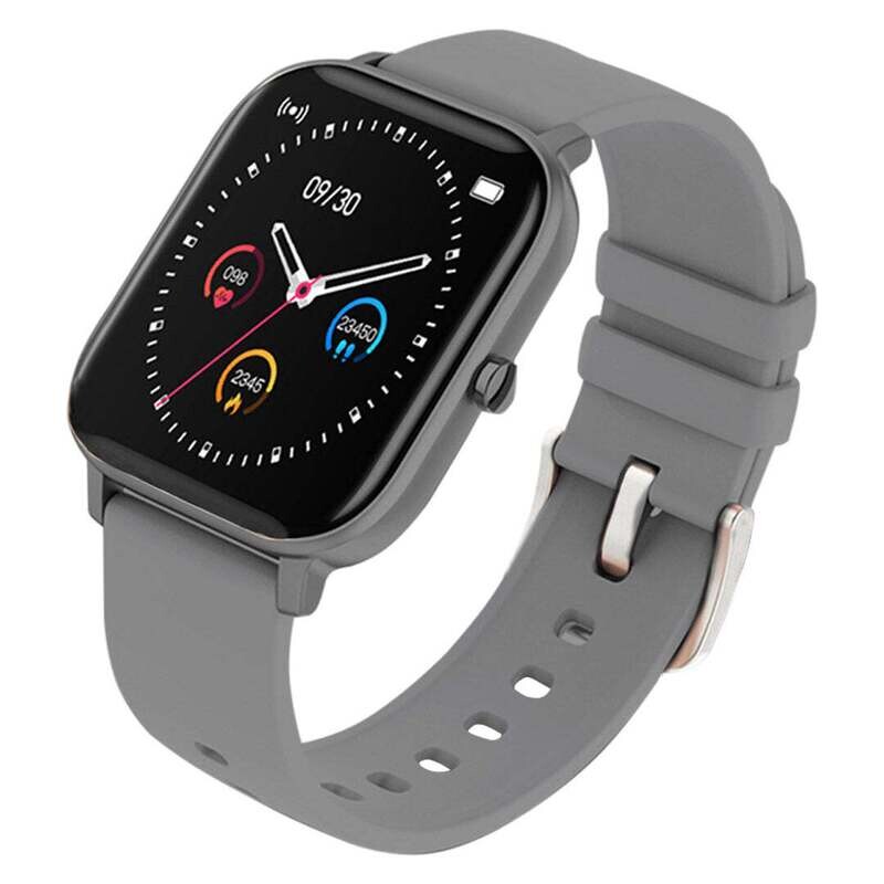 Waterproof Fitness Smart Wrist Watch Heart Rate Monitor Tracker P8 Grey