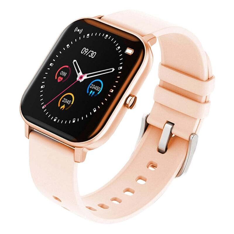 Waterproof Fitness Smart Wrist Watch Heart Rate Monitor Tracker P8 Gold
