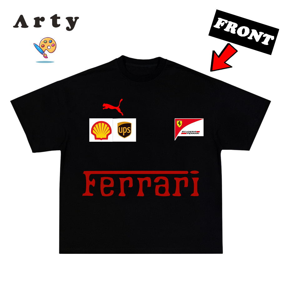 &quot;Ferrari&quot; x R1 (CUSTOMIZED) T-SHIRT