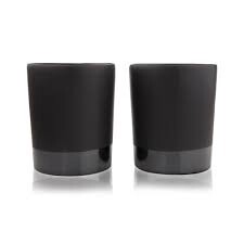 Black Stoneware Tumbler