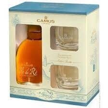 CAMUS ILE DE RE FINE ISLAND COGNAC GLASSES GIFT SET