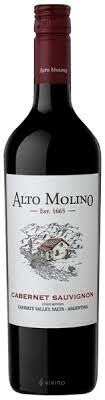 Alto Molino Cabernet Sauvignon, Salta, Argentina 2019