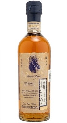 Arette Tequila Artesanal Gran Clase Extra Anejo 750ml